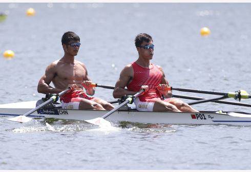 kaiyun-赛艇男子双人双桨 湖南选手张亮与队友晋级半决赛