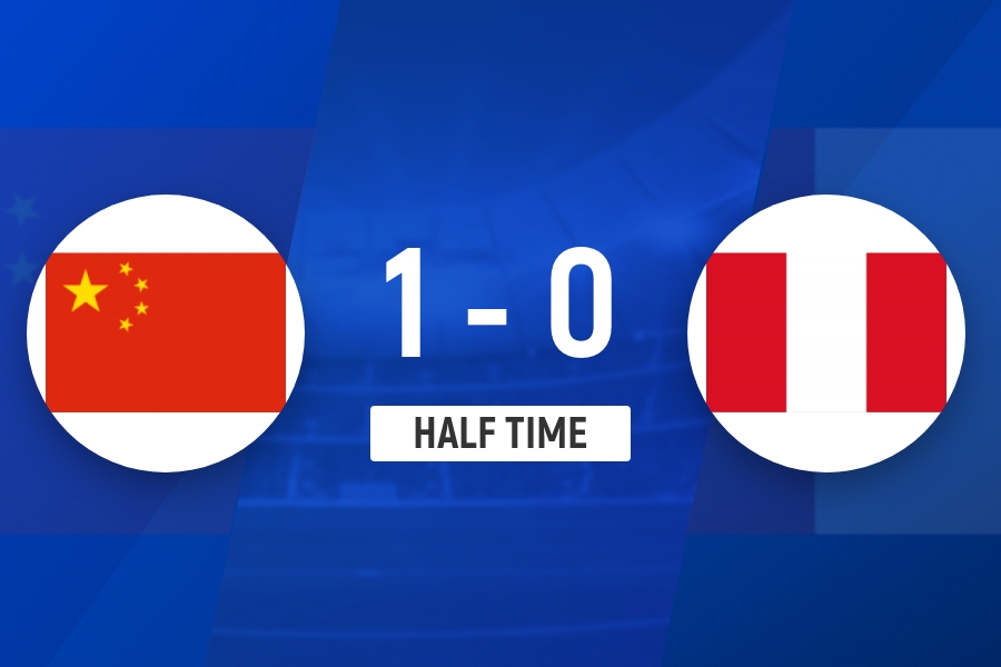 开云体育官网-半场-U16国足1-0秘鲁U16 刘凯源破门柯博文远射造险+失单刀